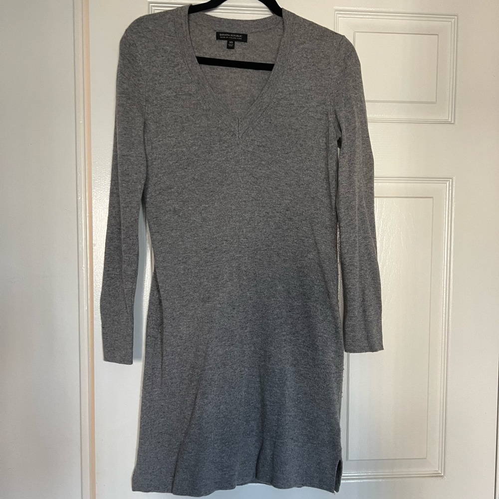 Banana Republic mini wool dress